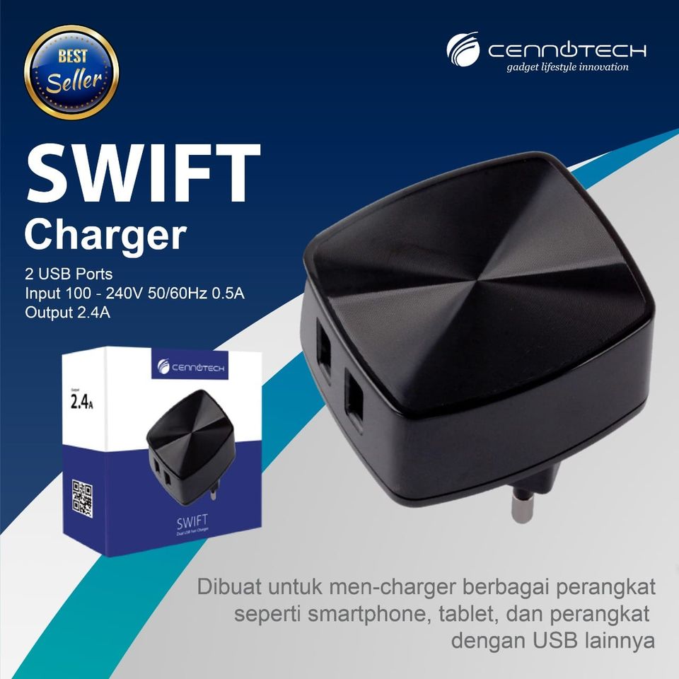 BATOK CHARGER CENNOTECH SWIFT